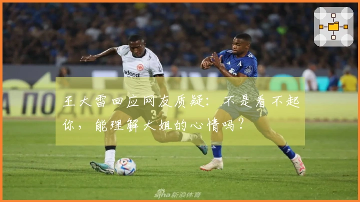 王大雷回应网友质疑：不是看不起你，能理解大姐的心情吗？